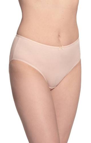 L-122BI-64 Damen-Baumwollhöschen, klassischer Bikini, 3er-Pack