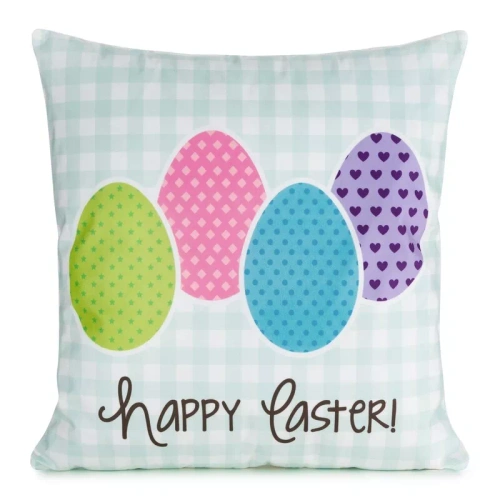 Eurofirany Wiosna 1– dekorativer Oster Kissenbezug stilvoll