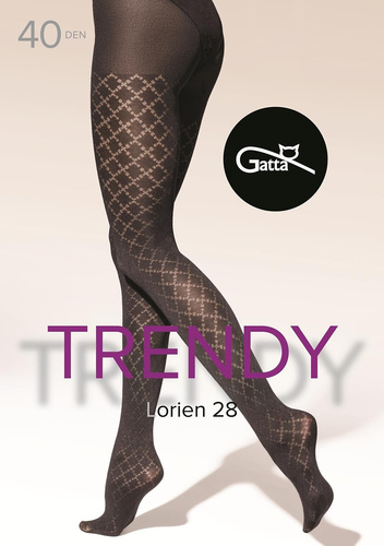 Strumpfhose Lorien 28 Gatta – 40 den, kariert, matt
