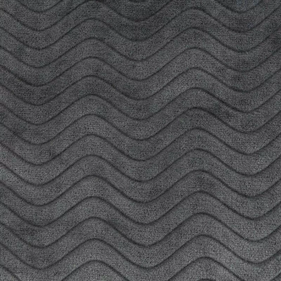 Emma Blanket Tagesdecke mit Fransen, Euro-Vorhänge, Stahl