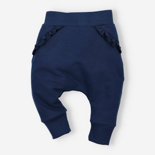 ABN-4518/GRASnini Jogginghose aus Bio-Baumwolle, Marineblau