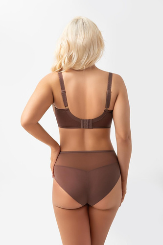 Biustonosz soft G 019 Frida Gorsenia bestickter BH für große Größen