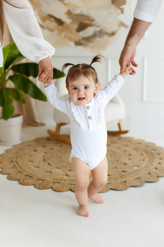 03235GDRE Body DR Girl Just Muslin Ecru Makoma Musselin Babybody