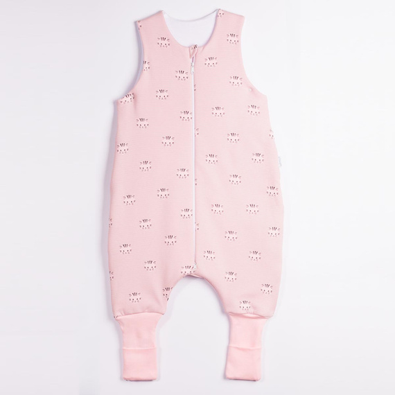 Schlafsack mit Beinen Nicol Tosia 225044 1,5 TOG Baumwolle Katzen Rosa