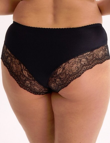 GFP 594 Sandy 3 Gaia schwarzes Damenhöschen – klassisch mit Spitze