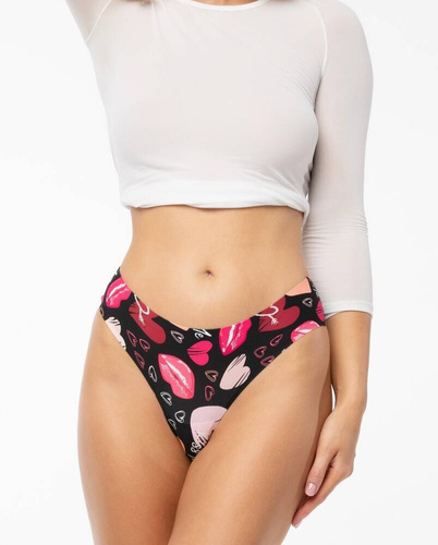 Kiss Me Simple Brasil Julimex Damenhöschen - schwarz