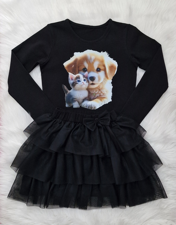 Friends Kinderbluse Bambarillo schwarz – Jersey | Komfort und Stil