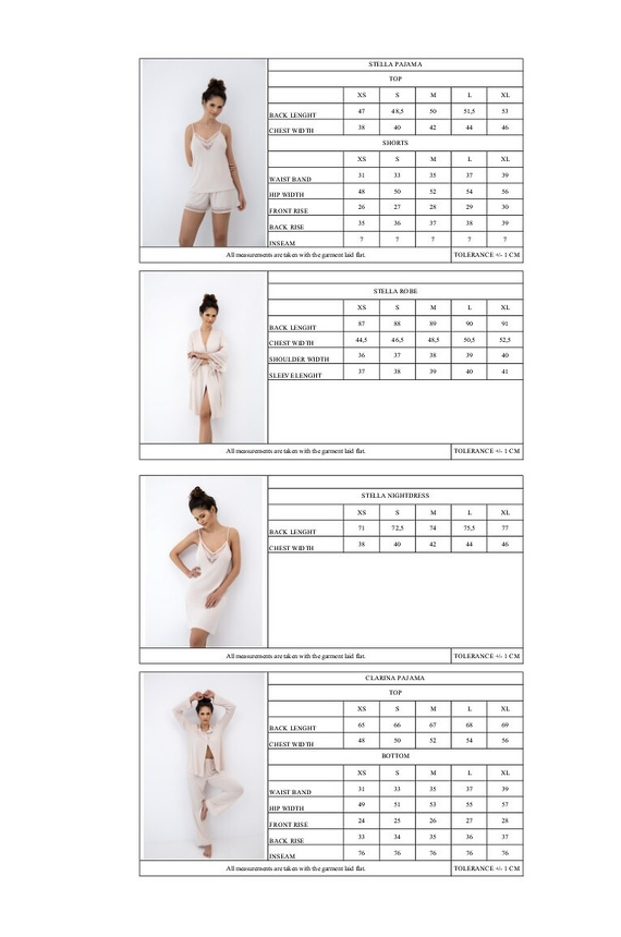 Damenpyjama Sensis Clarina Beige – Modal Pyjama mit Knöpfen