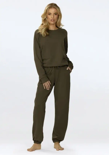 Damen-Sportset Wenezja Dkaren – Sweatshirt & Hose, Baumwolle