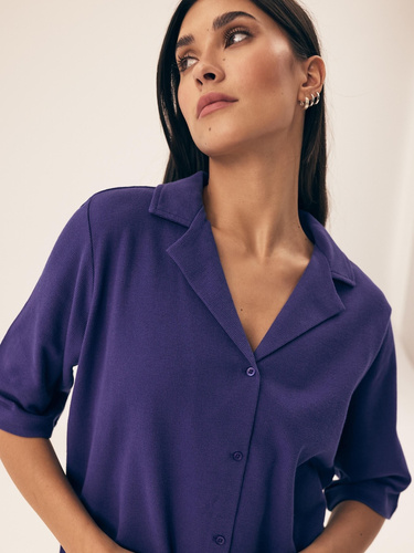 43348 Nilsa Damen-Pyjama Henderson – blau