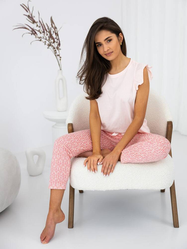 Elena Sensis Damen-Schlafanzug - apricot