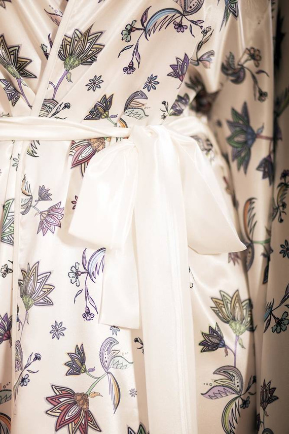 Hulhule Damen Morgenmantel Kalimo - ecru