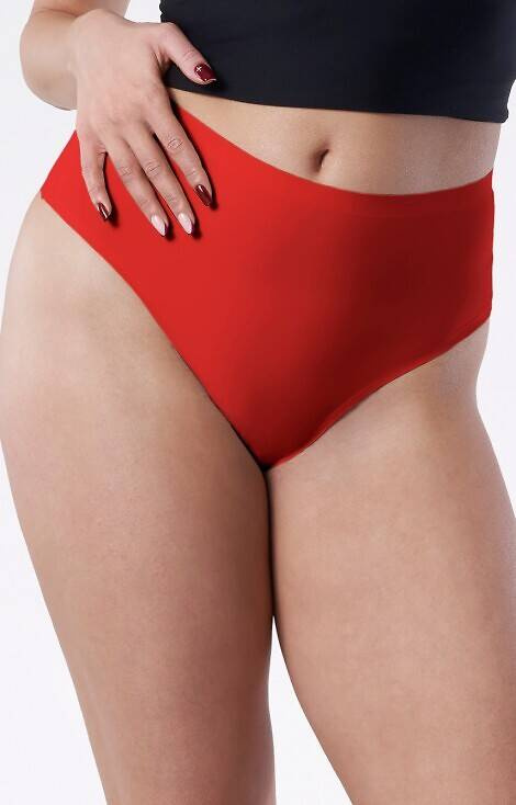 Julimex Simple Maxi Damen Tanga - rot