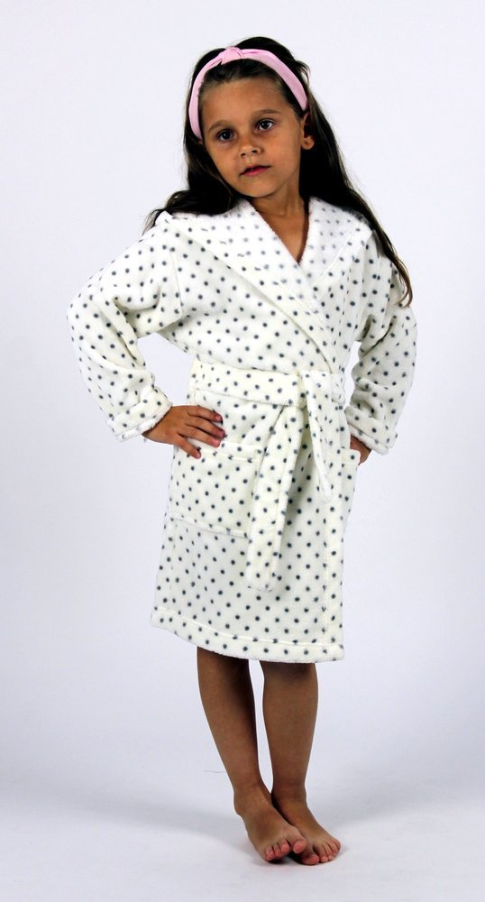 367 Melanie Forex Kinder Bademantel - ecru