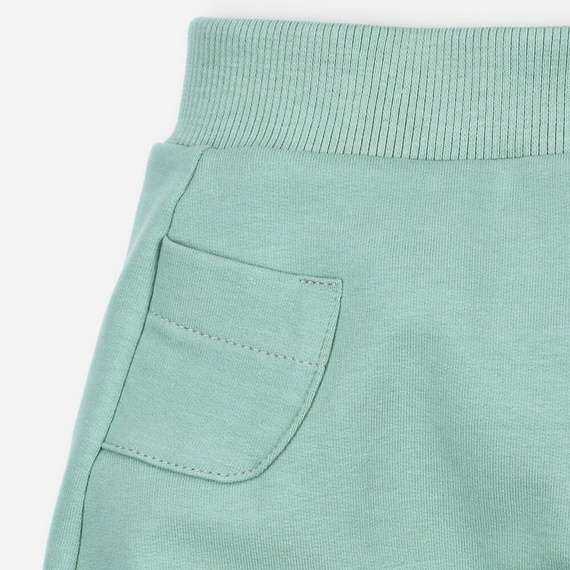 ABN-4517/ZIE Taschen-Jogginghose aus Bio-Baumwolle Nini grün