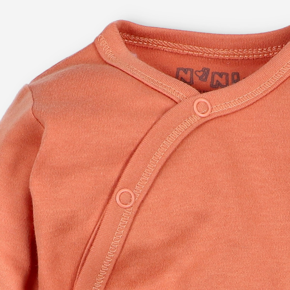 NINI ABN-3957/BPO Wickelbody Orange 100% Bio-Baumwolle