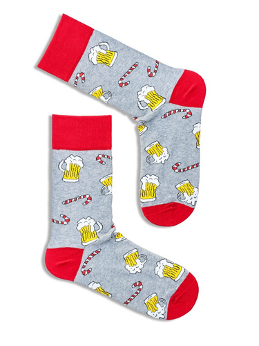 1290.005 Piwa i Cukrowe Laski – weihnachtliche Herrensocken Milena