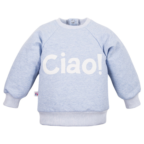 Hello World Eevi Sweatshirt – blau