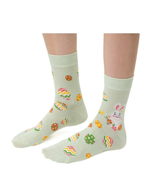 Art.136 Happy Ester Steven Damensocken – 133 grün