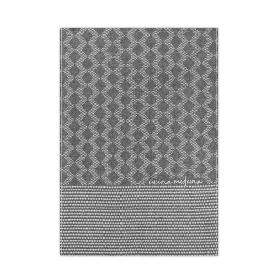 Küchentuch MODERNA 037P Zwoltex 50x70 schwarz Baumwolle Ultrasoft 200 g/m²
