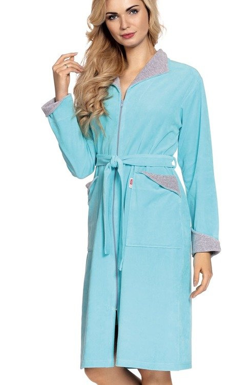 586 Elodie Castle Forex Damen Morgenmantel - mint