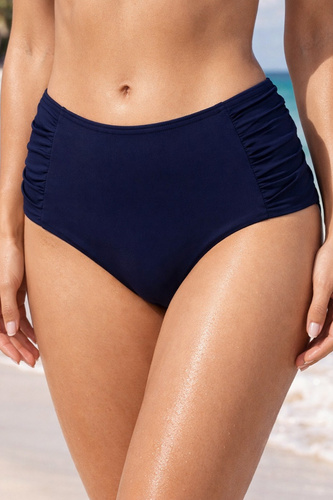 Bikinihose hoch geschnitten Blue Panther II 20007 Mediolano blau