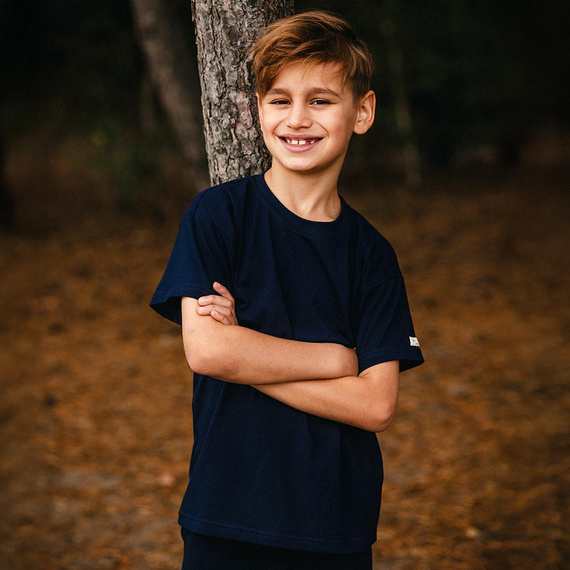 Kinder Oversize T-Shirt Eevi Simply Comfy 100% Baumwolle