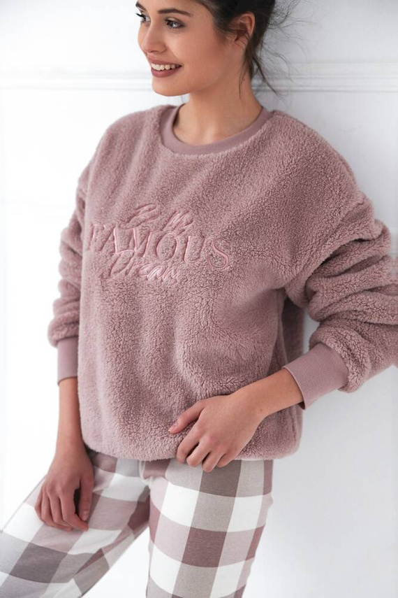 Kaycee Damen Schlafanzug Sensis Interlock - puderrosa