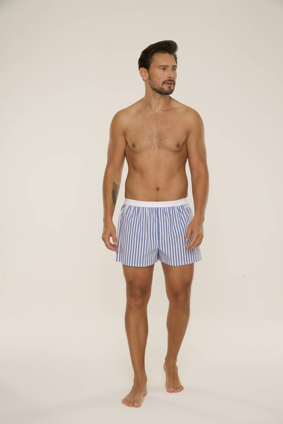 826 Taylor Herren Boxershorts De Lafense - blau