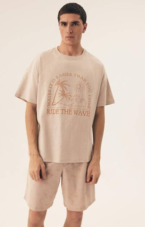 42604 Sand Core Henderson Herrenpyjama – Nude