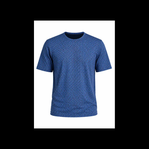 Sesto Senso 2723/12 Granat Herren Baumwoll-Pyjama Kurz 100% Baumwolle