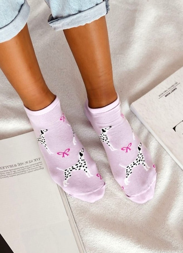 1146-078 Dalmatinerfüße Milena – Flieder