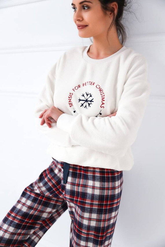 Better Sensis Damen Schlafanzug - creme
