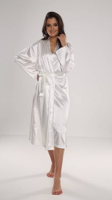 798 Klassischer Damenbademantel Forex - Perle