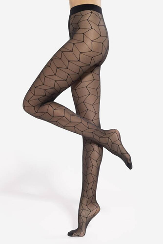 Mosaika wz.05 Strumpfhose 20 den Gatta - nero