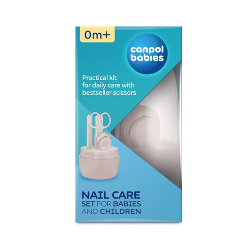 CA9/814PIN Canpol Babies Nagelpflegeset, rosa