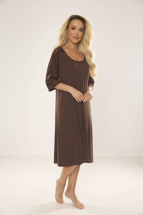 616 Ramona Forex Nachthemd - braun