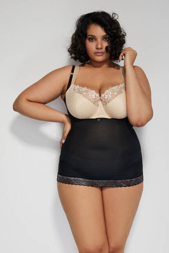 Glam Top Shaping T-Shirt Mitex schwarz