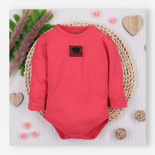 Nini Baby-Body Koala 100% Bio-Baumwolle, hergestellt in Polen