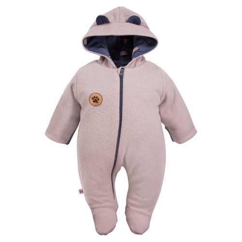 Run & Fun Eevi Fleeceanzug – Beige