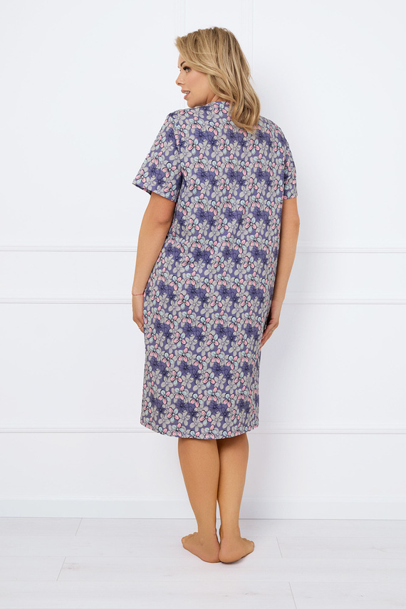 Bonaria Nachthemd, kurzarm Italienische Mode - Druck