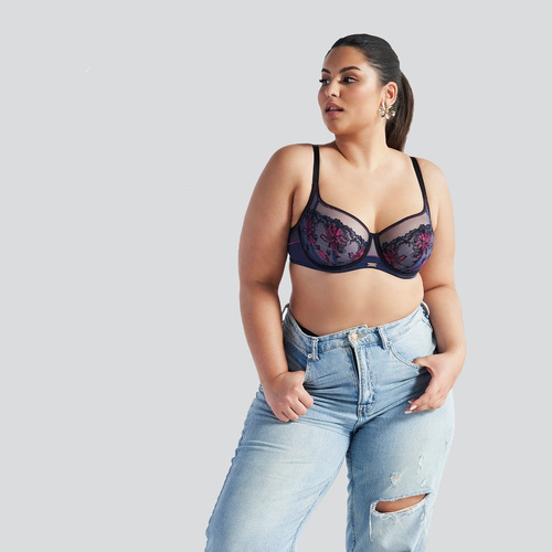 2120 Ava Soft-BH - navy blau