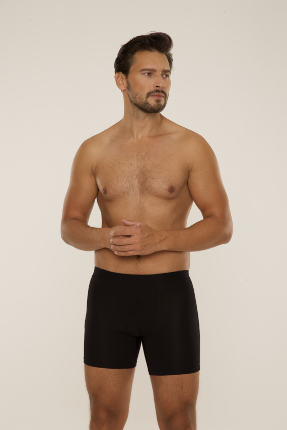 847 Chandler Herren-Boxershorts - Modal, Baumwolle, Elasthan | De Lafense - schwarz