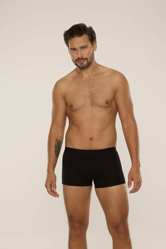 588 Fabrizio Herren Boxershorts De Lafense - schwarz