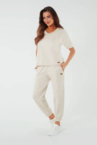 Madri Damenhose Italienische Mode - beige