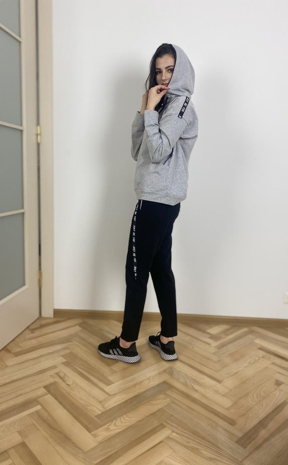 496 Just Forex Damen Trainingsanzug - hell melange