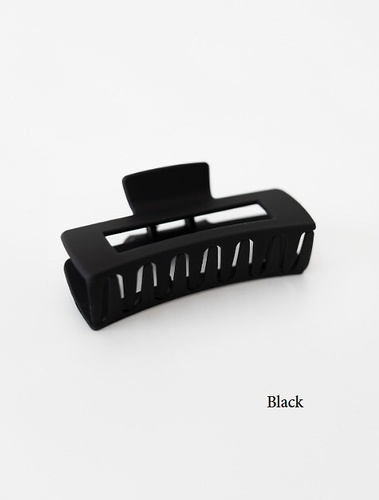 Elegante Haarspange W26 Sensis – 10 cm – schwarz