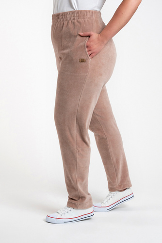 Roda Damen-Sweatpants Italian Fashion - beige