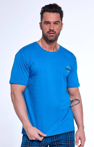 326/186 California Cornette Marine-Herrenpyjama