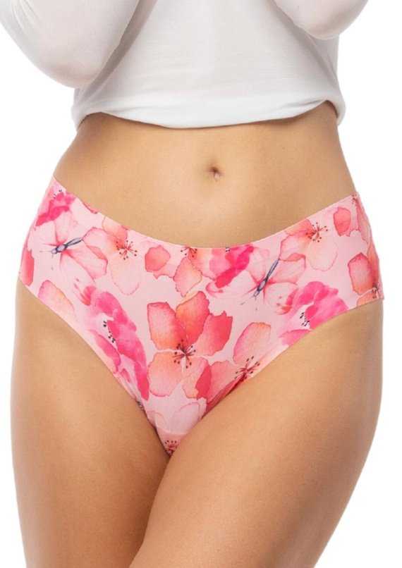 Damen Slip Julimex Mallow Cheekie Brasil nahtlos Invisible Line Spitze
